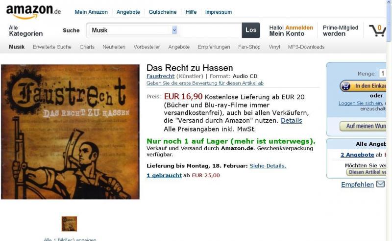 Faustrecht - Amazon 2