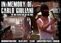 In Memory of Carlo Giuliani