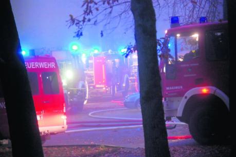 Brandanschlag auf Munitionsfabrik