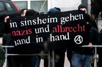 Schon 2013 wussten AntifaschistInnen, wo in Sinsheim der Hase langläuft.