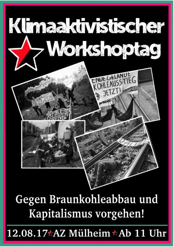 Klimaaktivistischer Workshoptag im AZ Mülheim