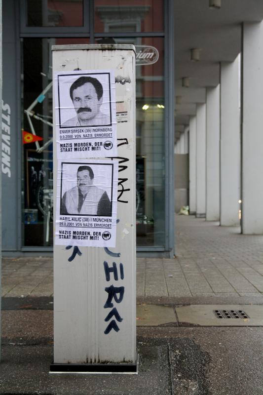 Plakatier-Aktion zum 4. November