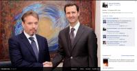 Abb. 8: Kotschetkow mit dem syrischen Diktator Baschar al-Assad