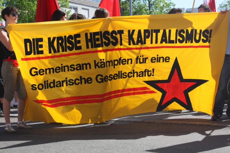 1.Mai 2012: Die Krise heisst Kapitalismus!
