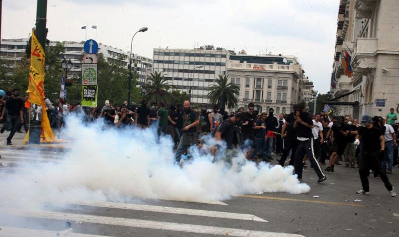 Generalstreik Athen