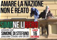 CasaPound Italia Plakat:"Amare la Nazione non è reato" - "Es ist kein Verbrechen die Nation zu lieben."