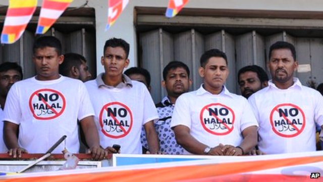 Anti-Halal Demo in Sri Lanka