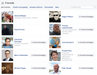 Neben AfDlern finden sich ehemalige GWS Organisatoren unter den Facebookfreunden von Dirk Straten