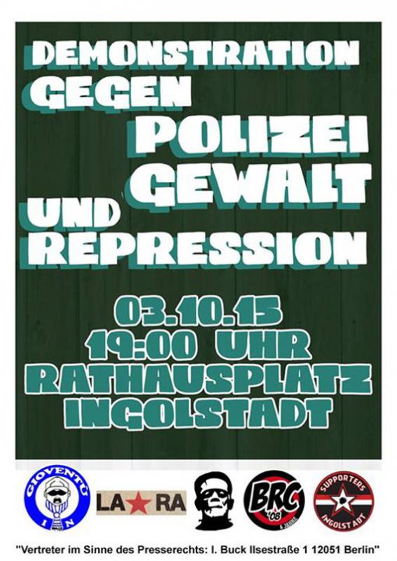 Demo gegen Polizeigewalt und Repression