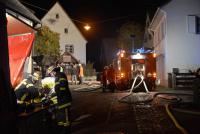 Feuer in der evangelischen Kirche in Eimeldingen