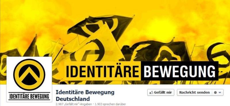 Facebook, Identitäre Bewegung Deutschland