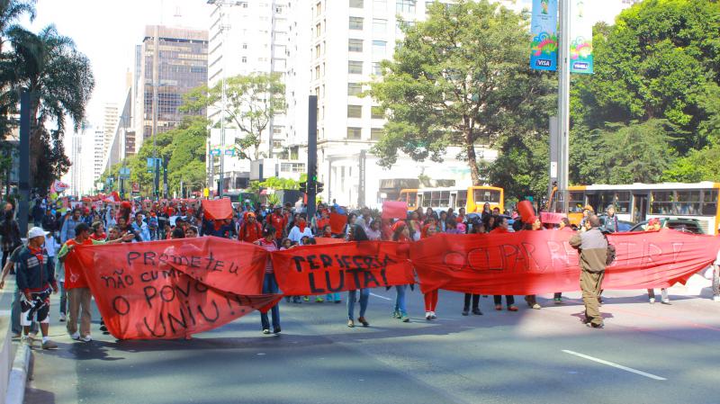 Demonstration Avenida Paulista