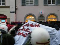 Antifaschistische Demonstration am 14. November 2009 in Freiburg