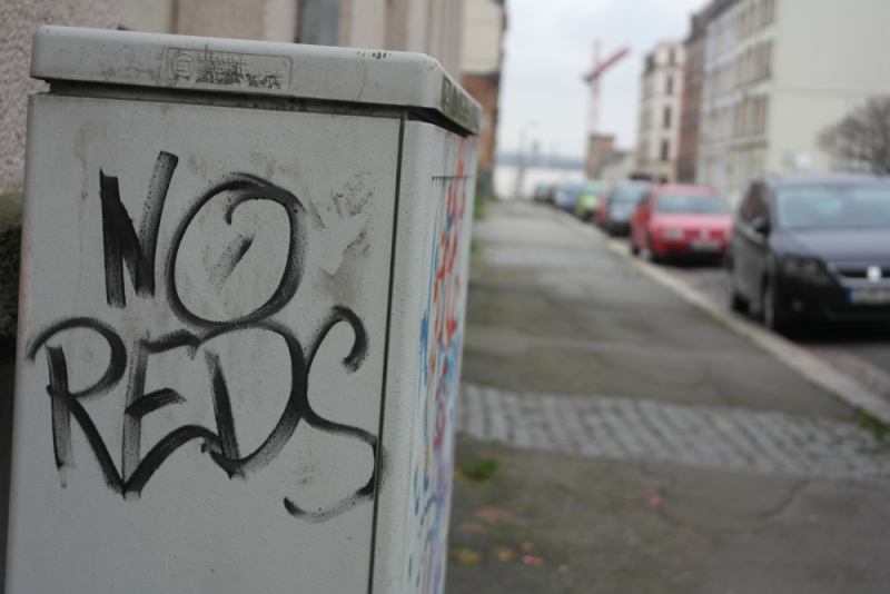 Schmiererei vom "Rechten Plenum"