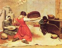 Courbet, The Winnowers