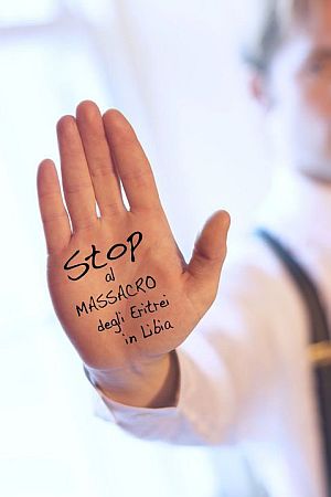 stop al massacro degli eritre in libia.jpg