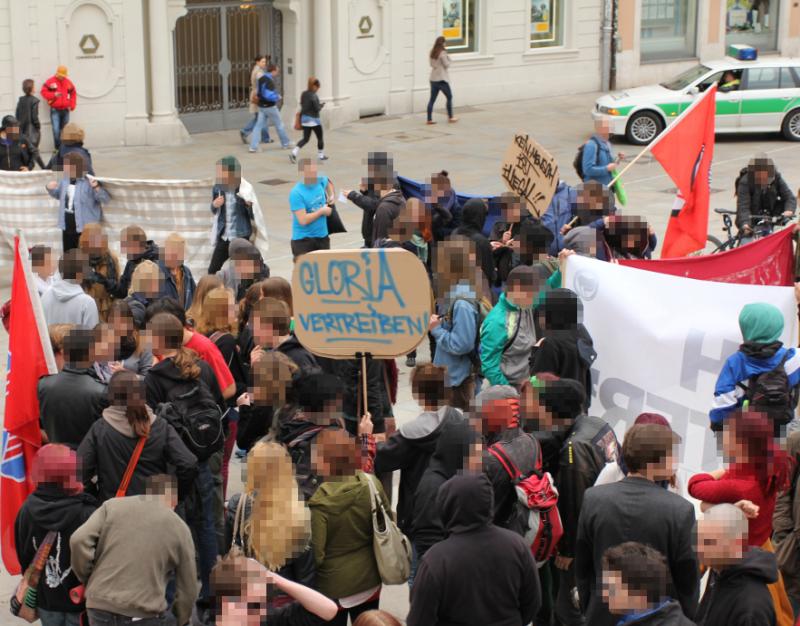 Regensburg, Akionstag für Bleiberecht  - 7