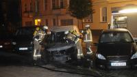 Berlin: Vattenfall-Auto ausgebrannt 