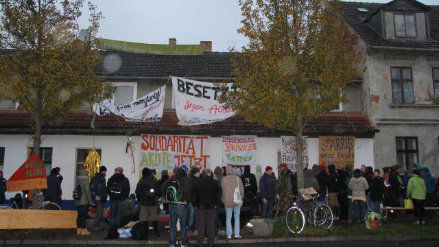 Räumung der Brinke WG Greifswald