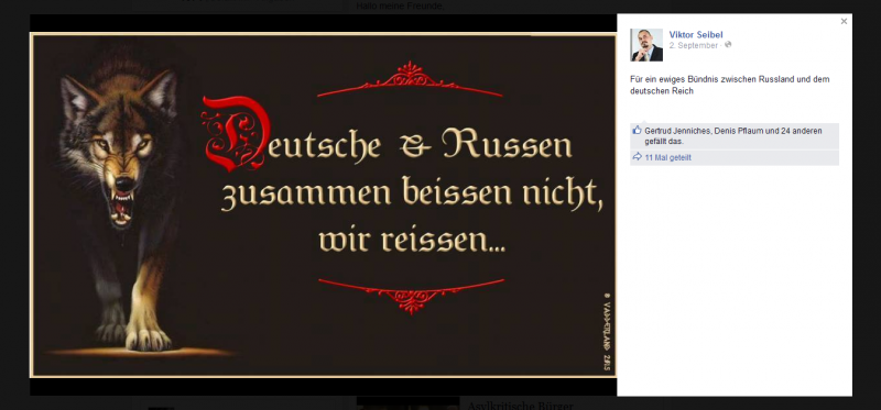 Viktor Seibel bei Facebook #2 