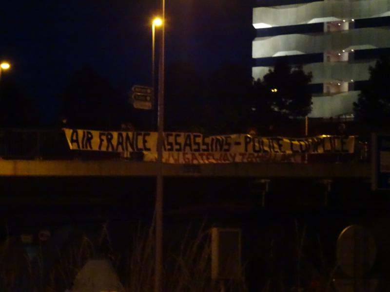 "AIR FRANCE ASSASSINS - POLICE COMPLICE!