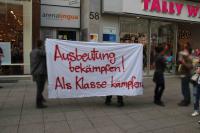 Flashmob gegen Zeitarbeitsfirmen