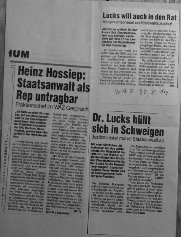 Presseausschnitte REPs(Azzoncao-Archiv)