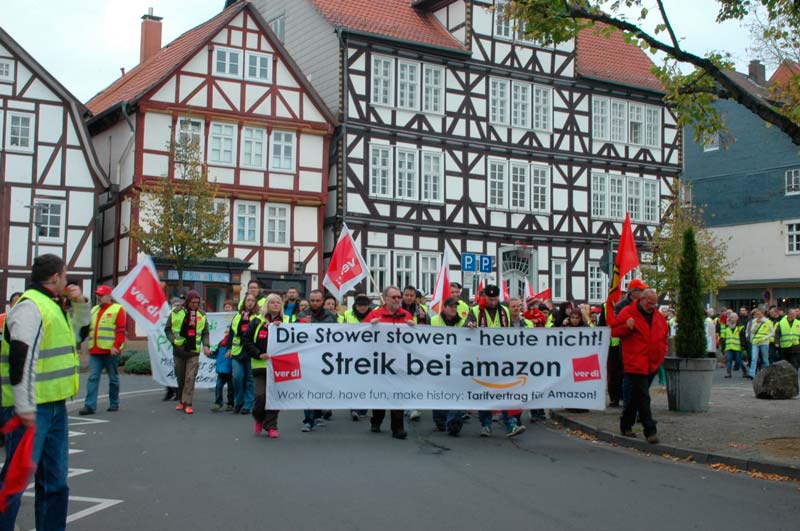 Streiks bei Amazon Foto: Mayra Gomez