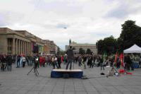 Antifaschistische Kundgebung auf dem Schlossplatz