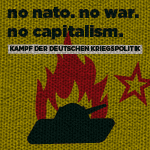 no nato. no war. no capitalism.