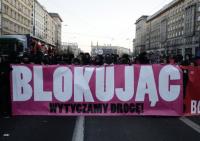 antifaschistischer Protest am 11. November 2011 in Warszawa