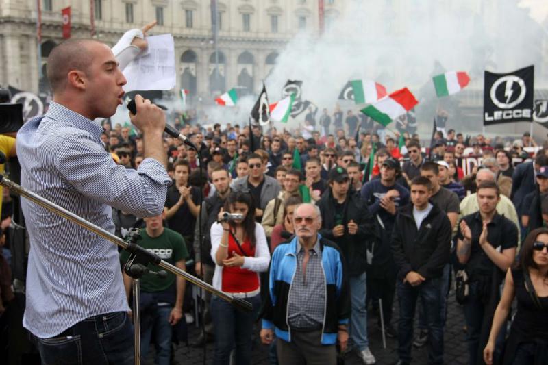 Francesco Polacchi, Blocco Studentesco  