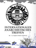 Infoveranstaltungen zum Internationalen Anarchistischen Treffen in St