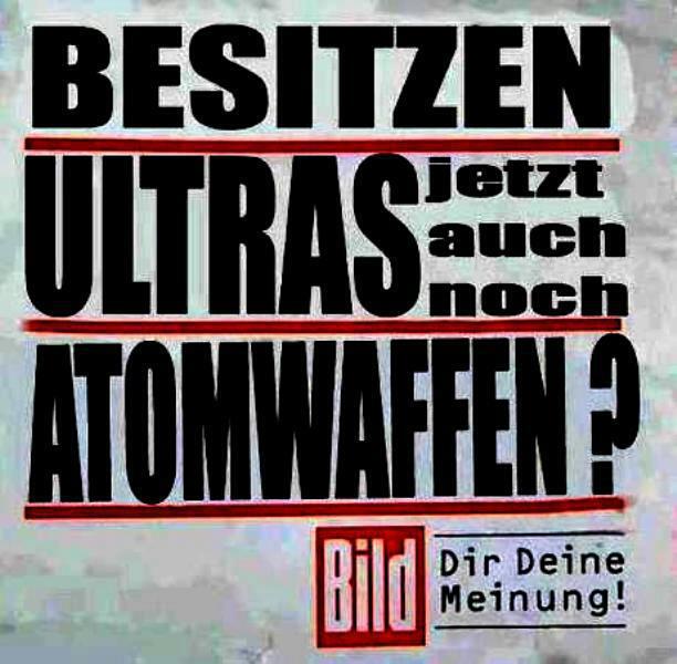 Besitzen Ultras jetzt auch Atomwaffen