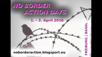 Banner: No Border Action Days
