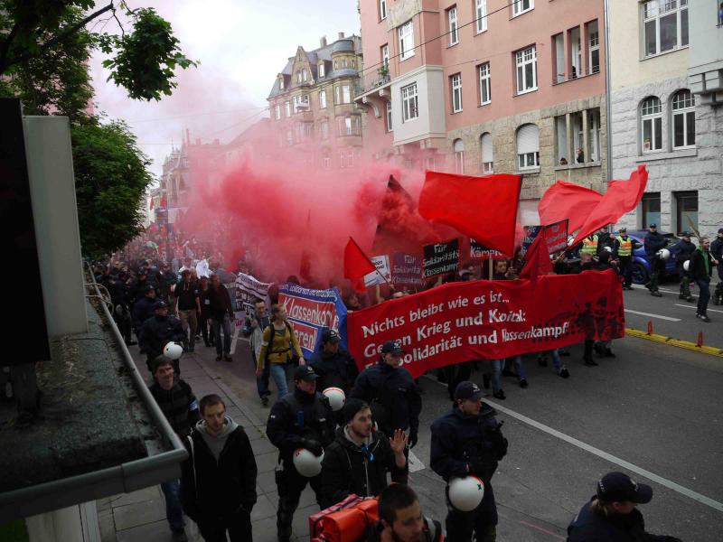 2014 - Effekte auf der Demo