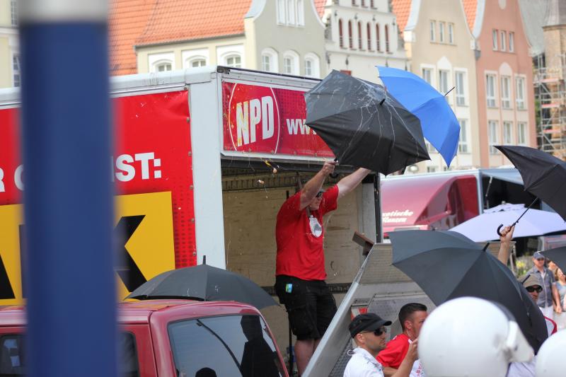 Rostock: der NPD die Tour versaut - 3