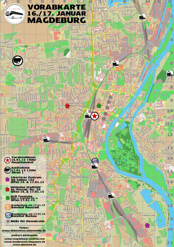 Vorabkarte 16. und 17.01.15 Magdeburg