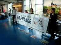 Aktion gegen Air France 1