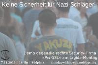 [LE] Keine Sicherheit für Nazi-Schläger!