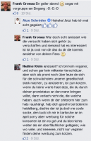 Facebook-Kommentare nach der Veranstaltung(Quelle: https://www.facebook.com/atzesrevolution)