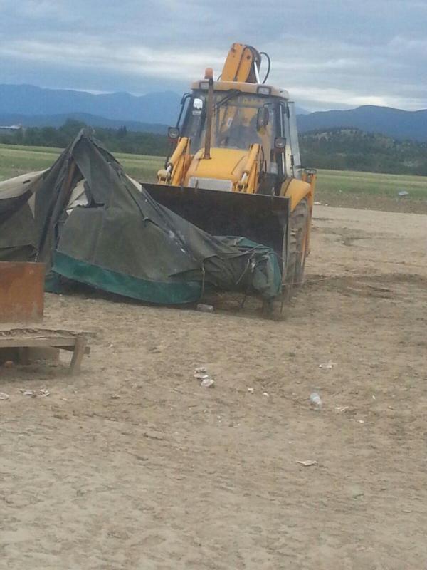 Eviction of Idomeni Camp Day II 3