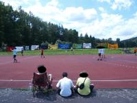 Spielfeld mit Transpis