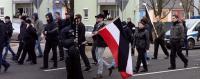 Bild4: Der Nachwuchs der NPD Aschaffenburg bei einer Demo in Worms