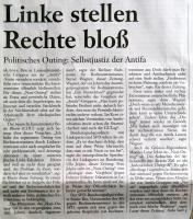 Linke stellen Rechte bloß, Frankfurter Allgemeine Sonntagszeitung, 17.04.2011