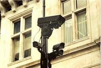 Kamera in der City von London