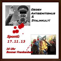 Spontiaufruf: Gegen Antisemitismus & Stalinkult