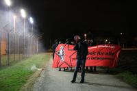 Knastspaziergang Stammheim -Tag der politischen Gefangenen Stuttgart