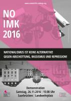 Plakat NO IMK 2016
