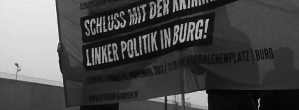 Kundgebung - Gegen staatliche Repression (12.10.2013)